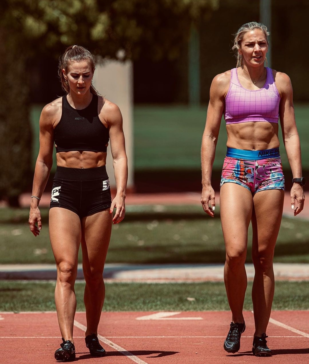 Karin Strametz And Ivona Dadic Austrian Athlete