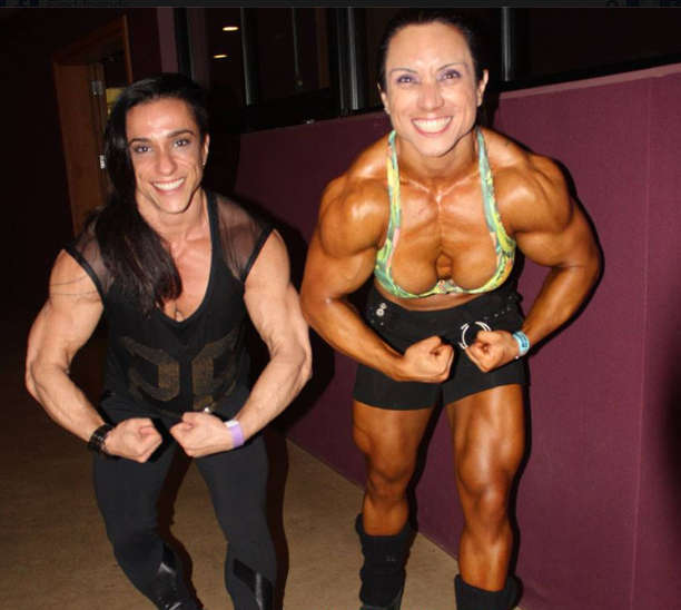 Karla Bachiega Muscles