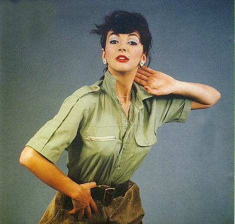 Kate Bush On The Single Cover For Army Dreamers 1980 NSF