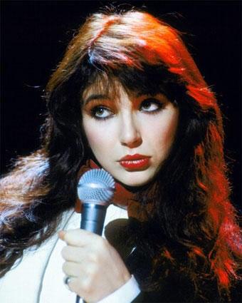 Kate Bush Puttin On The Look During A Concert In 1979 NSF