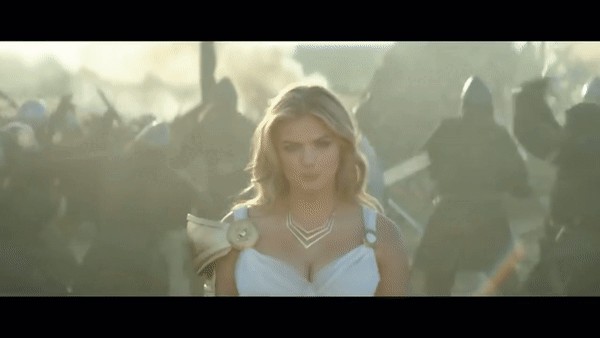 Kate Upton In Game Of War NSFW