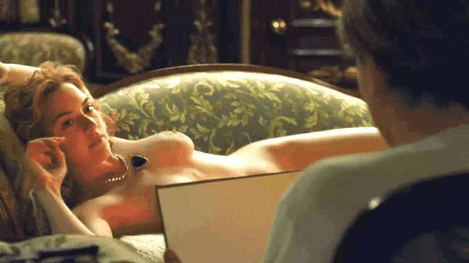 Kate Winslet Titanic Onoff NSFW