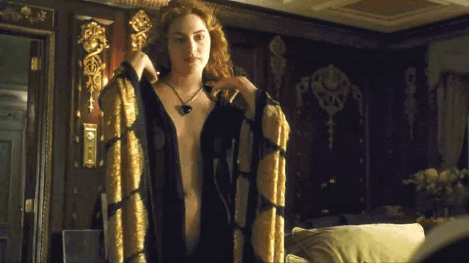 Kate Winslet Titanic Onoff NSFW