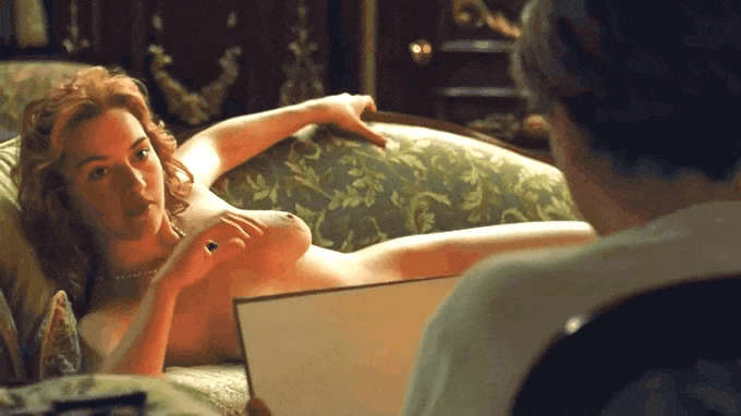 Kate Winslet Titanic Onoff NSFW