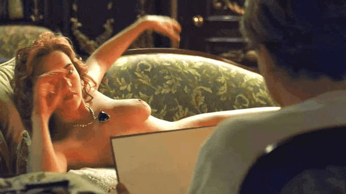 Kate Winslet Titanic Onoff NSFW