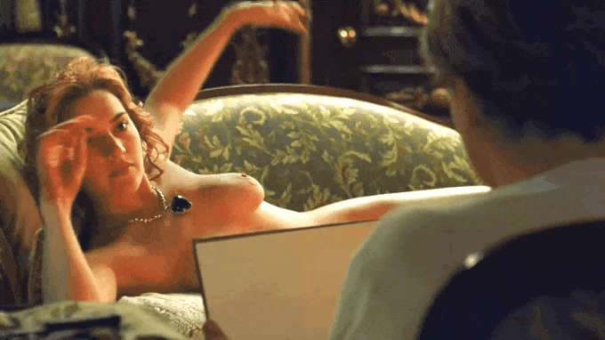 Kate Winslet Titanic Onoff NSFW