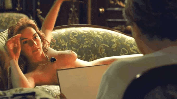 Kate Winslet Titanic Onoff NSFW