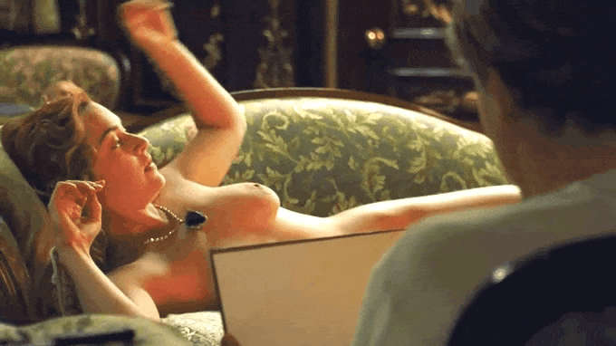 Kate Winslet Titanic Onoff NSFW