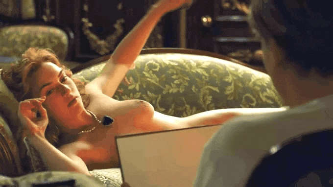 Kate Winslet Titanic Onoff NSFW