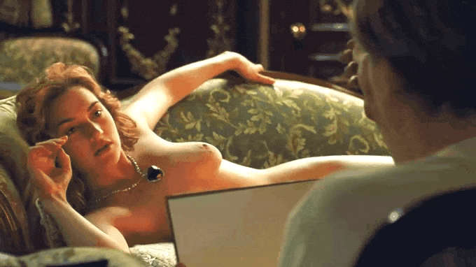 Kate Winslet Titanic Onoff NSFW