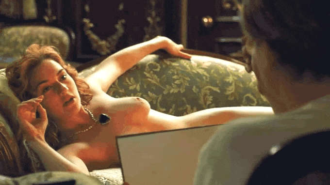 Kate Winslet Titanic Onoff NSFW