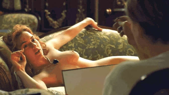 Kate Winslet Titanic Onoff NSFW