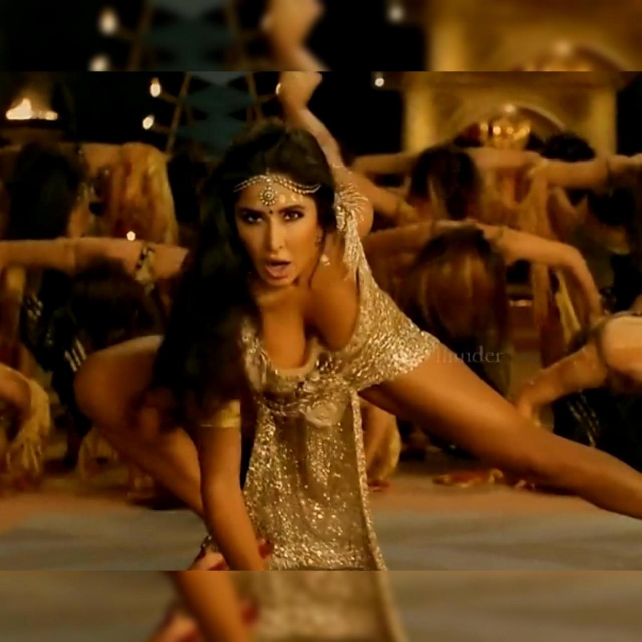 Katrina Kaif Giving A Nice View Of Her Twins Disclaimer Snapshot Of Her Video Song In A Movie NSFW