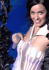 Katy Cleavage