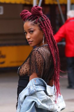 Keke Palmer Seethru