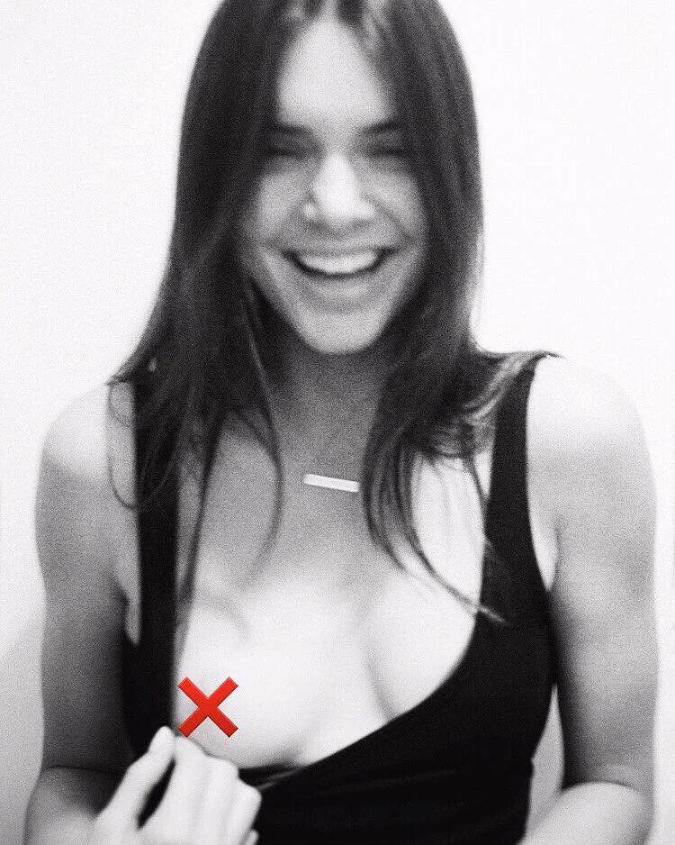 Kendall Jenner Twitter Tease Picture NSFW