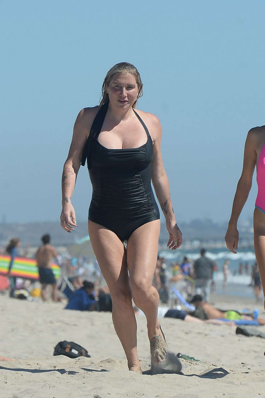 Kesha Swimsuit Beach Los Angeles