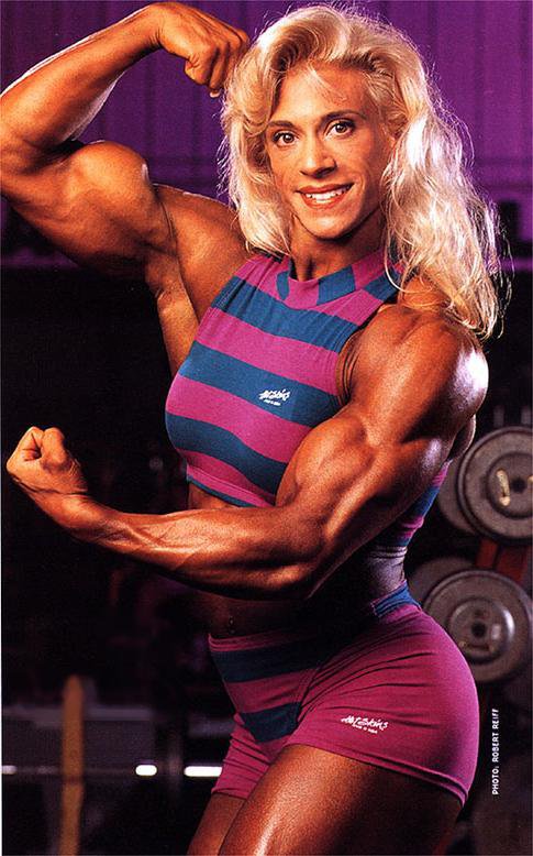 Kim Chizevsky Muscles