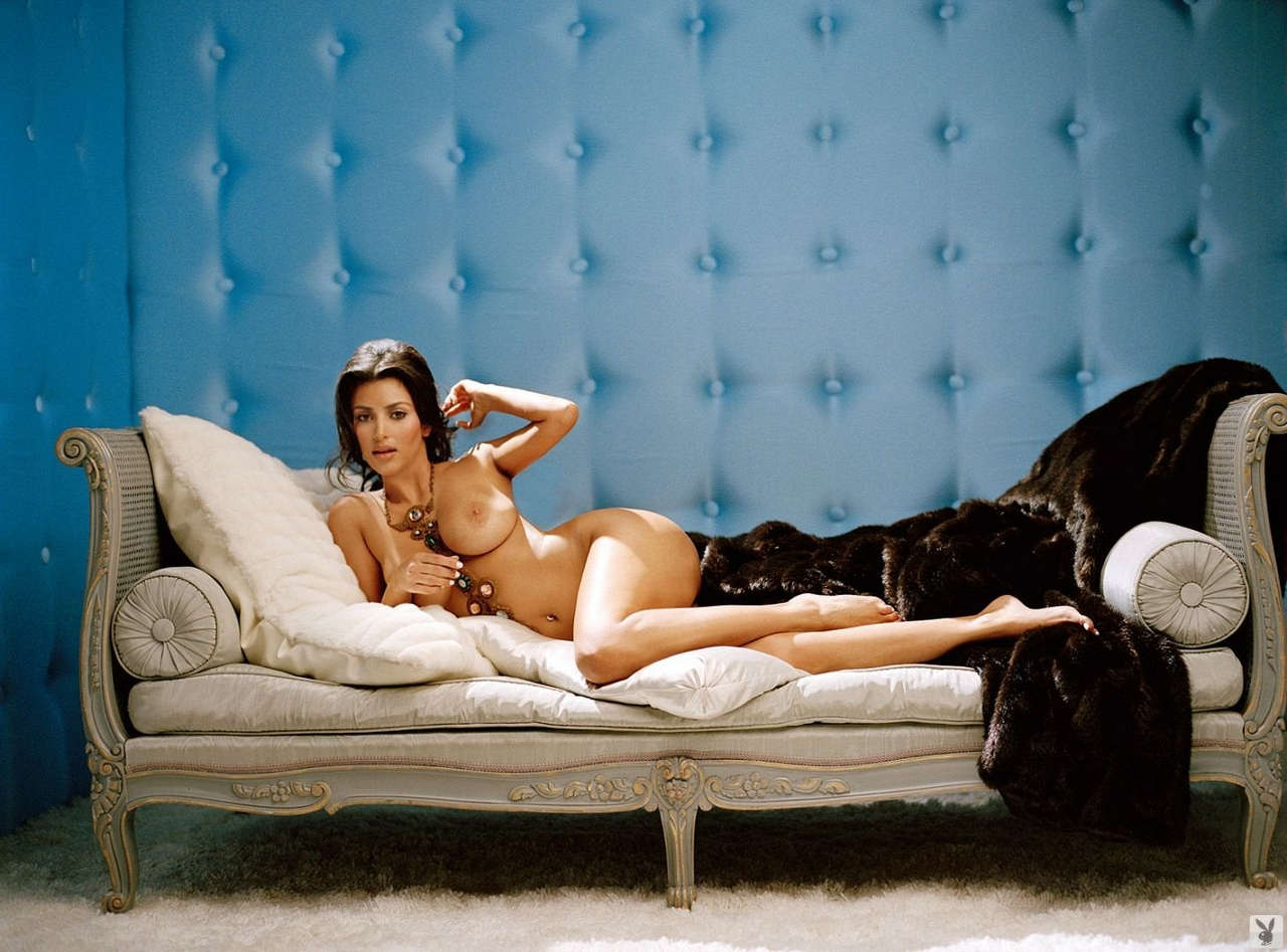 Kim Kardashian Playboy Picture NSFW