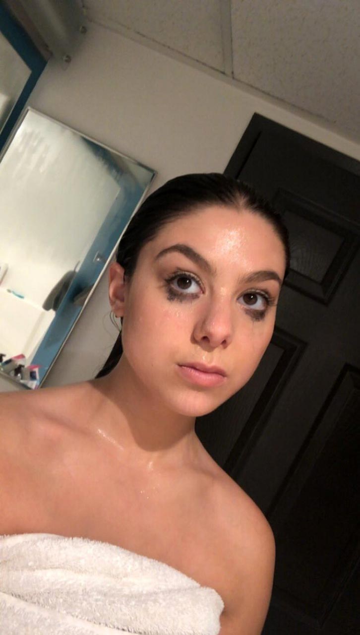 Kira Kosarin Ruined Makeup NSFW