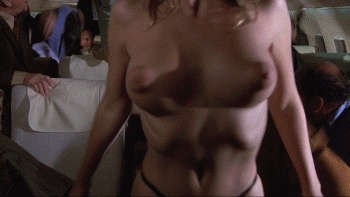 Kitten Natividad Breasts Scene In Airplane NSFW