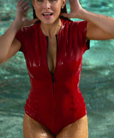 Kristen Bells Big Tits In A Tight Swimsuit Big Tits