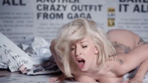 Lady Gaga Gif NSFW