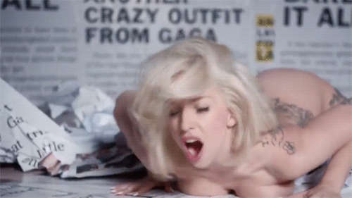 Lady Gaga Gif NSFW