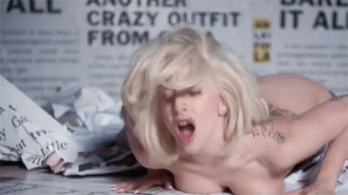 Lady Gaga Gif NSFW