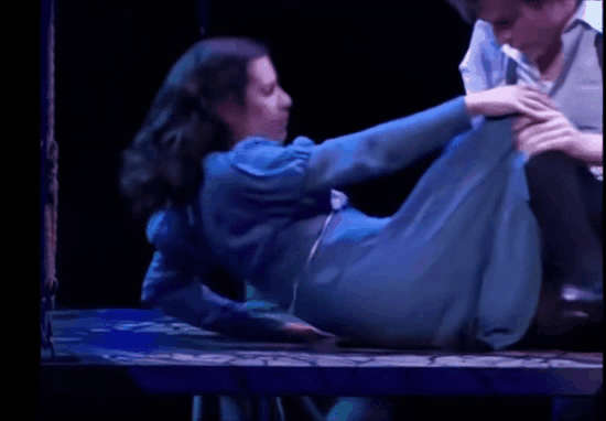 Lea Michele Flashes Her Nude Tits On Stage Spring Awakening NSFW