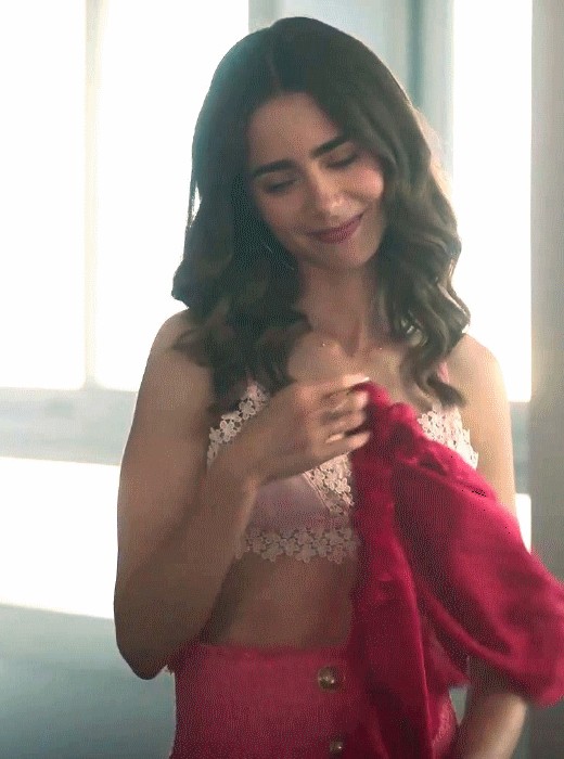 Lilly Collins NSFW