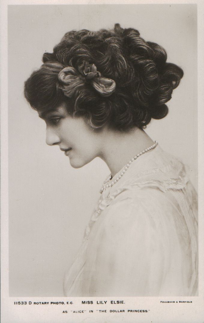 Lily Elsie English Stage Actress And Singer C 1907 NSF