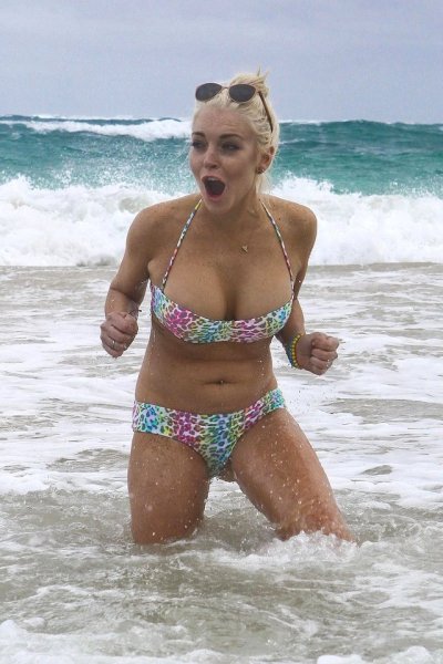 Lindsay Lohan Bikini Body