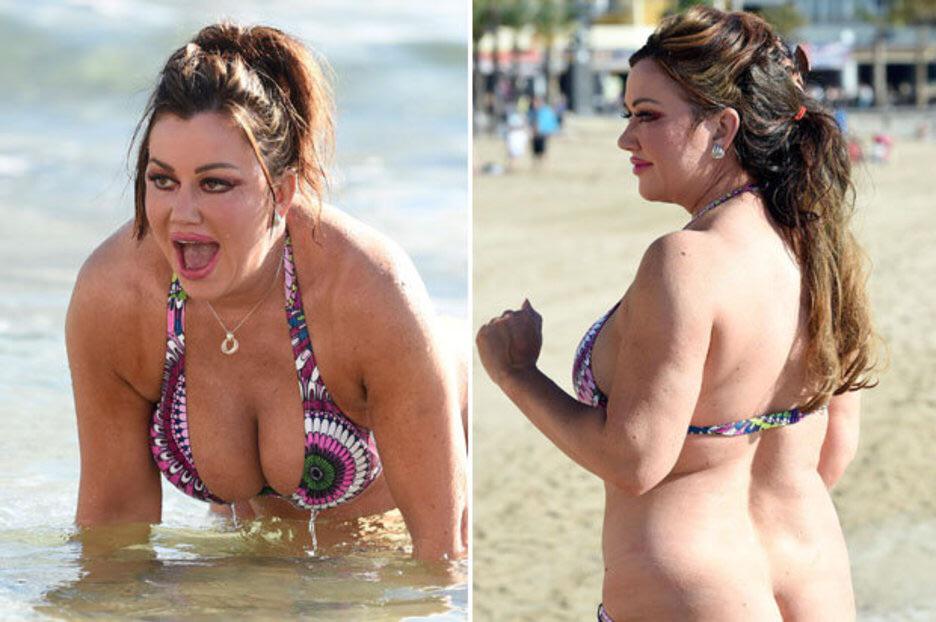 Lisa Appleton Sandy Crack At The Beach NSFW