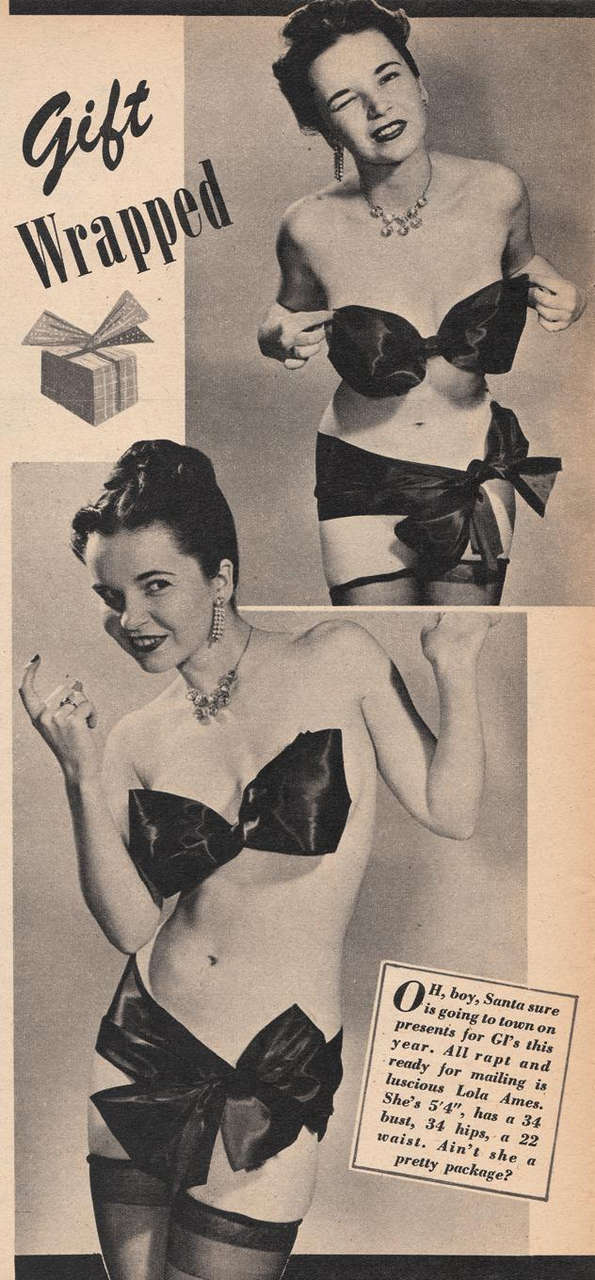 Lola Ames From Eyeful December 1950 NSF