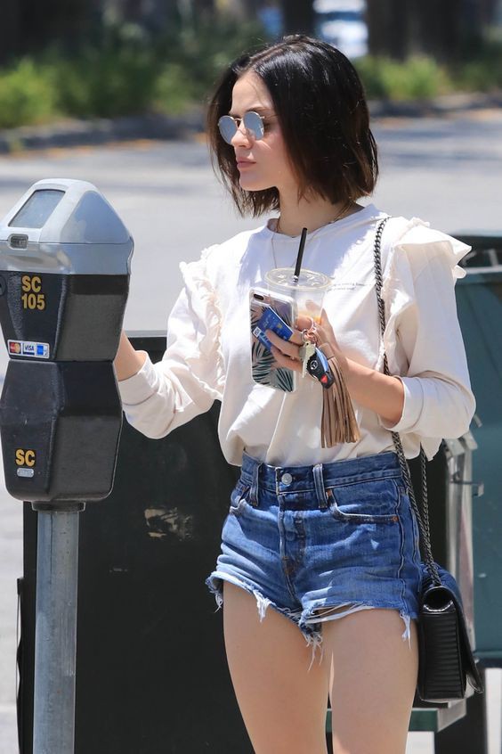 Lucy Hale Looks Good In Those Shorts NSFW