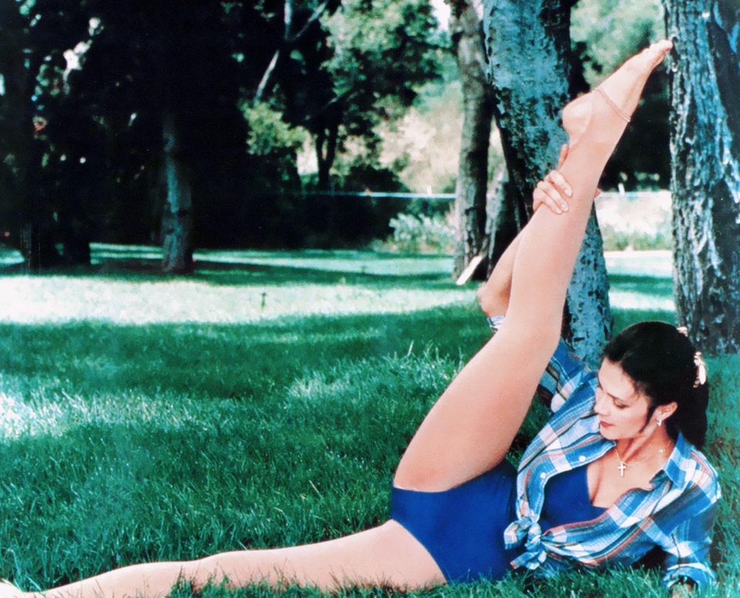 Lynda Carter Doing Yoga NSF