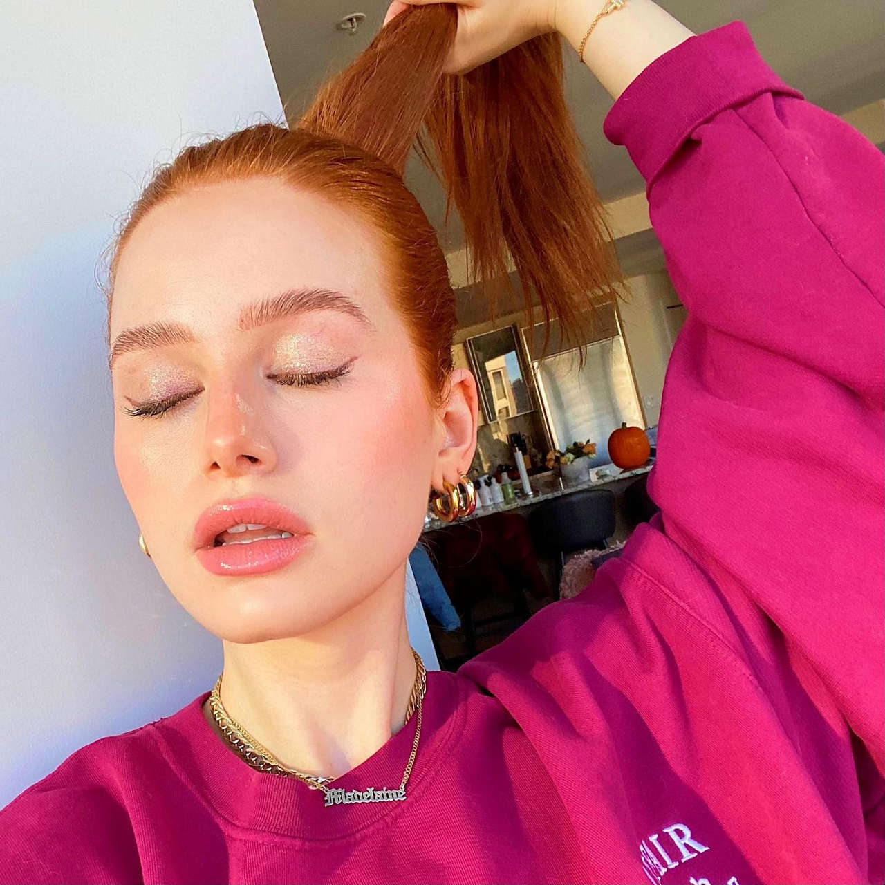 Madelaine Petschs Lips And Ponytail She Needs A Brutal Facefuck Immediately NSF