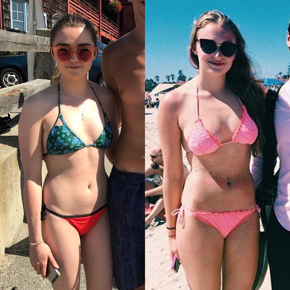 Maisie Williams And Sophie Turner NSFW