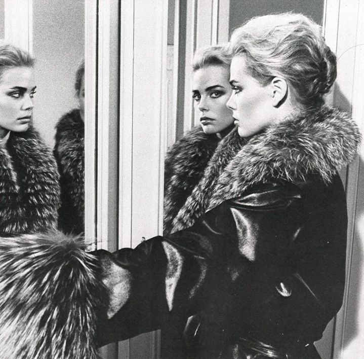 Margaux Hemingway Photographed By Helmut Newton For Vogue Paris October 1975 NSF