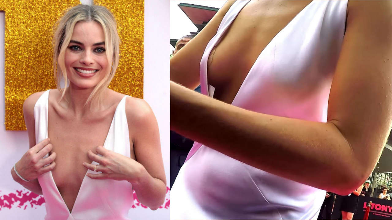 Margot Robbie Sideboob NSFW NSFW