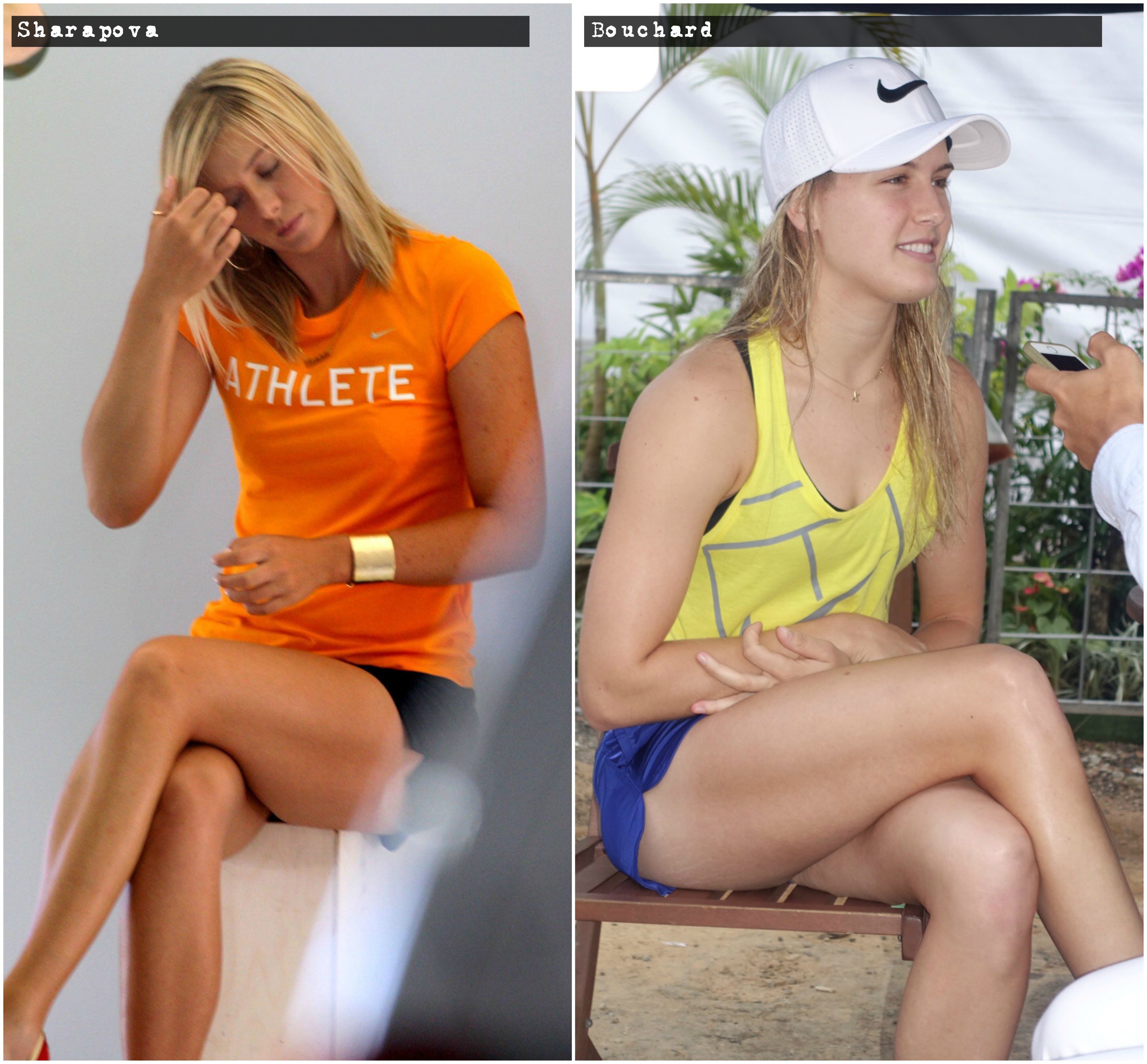 Maria Sharapova Genie Bouchard Whos Hotter NSFW