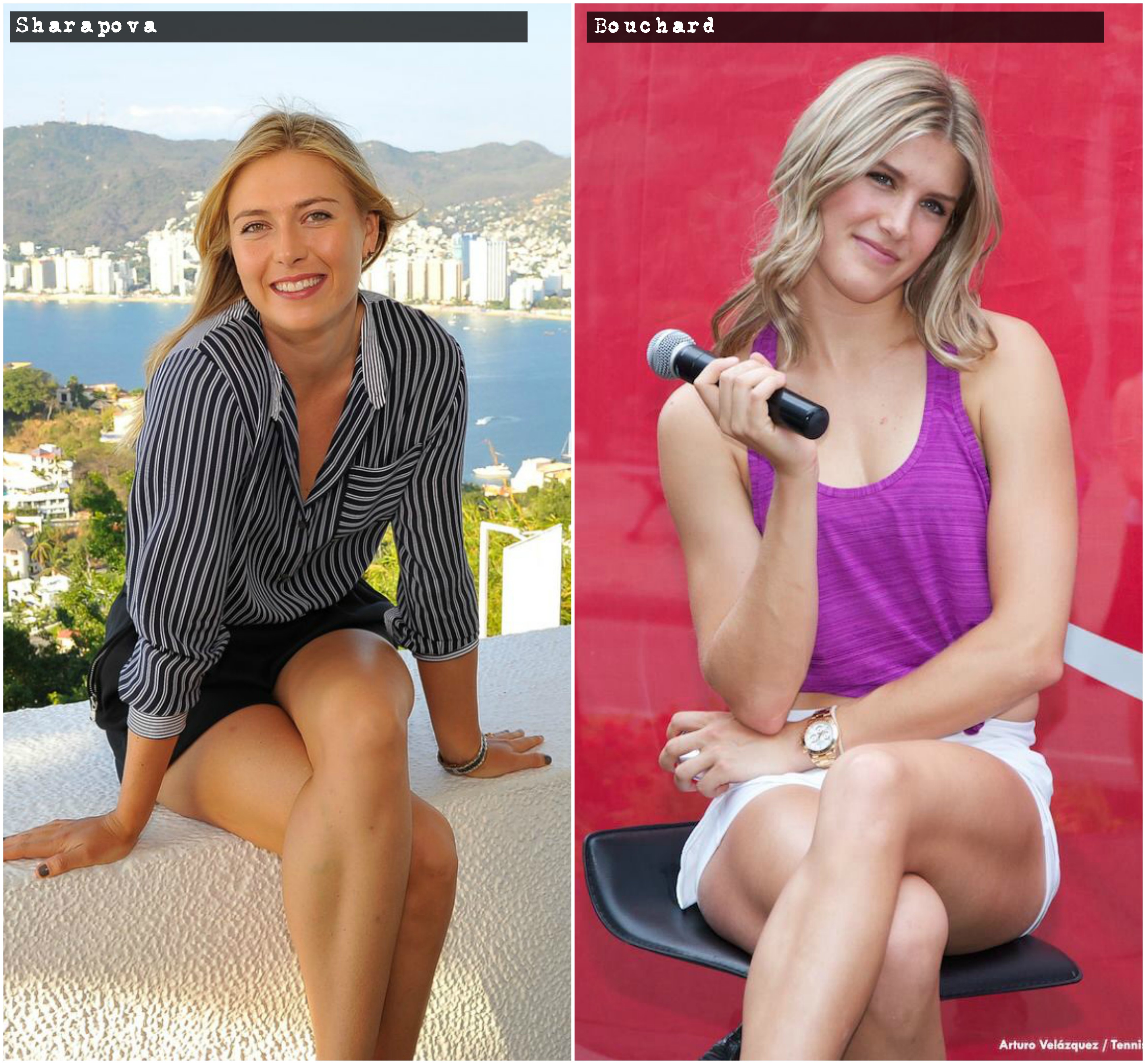 Maria Sharapova Genie Bouchard Whos Hotter NSFW