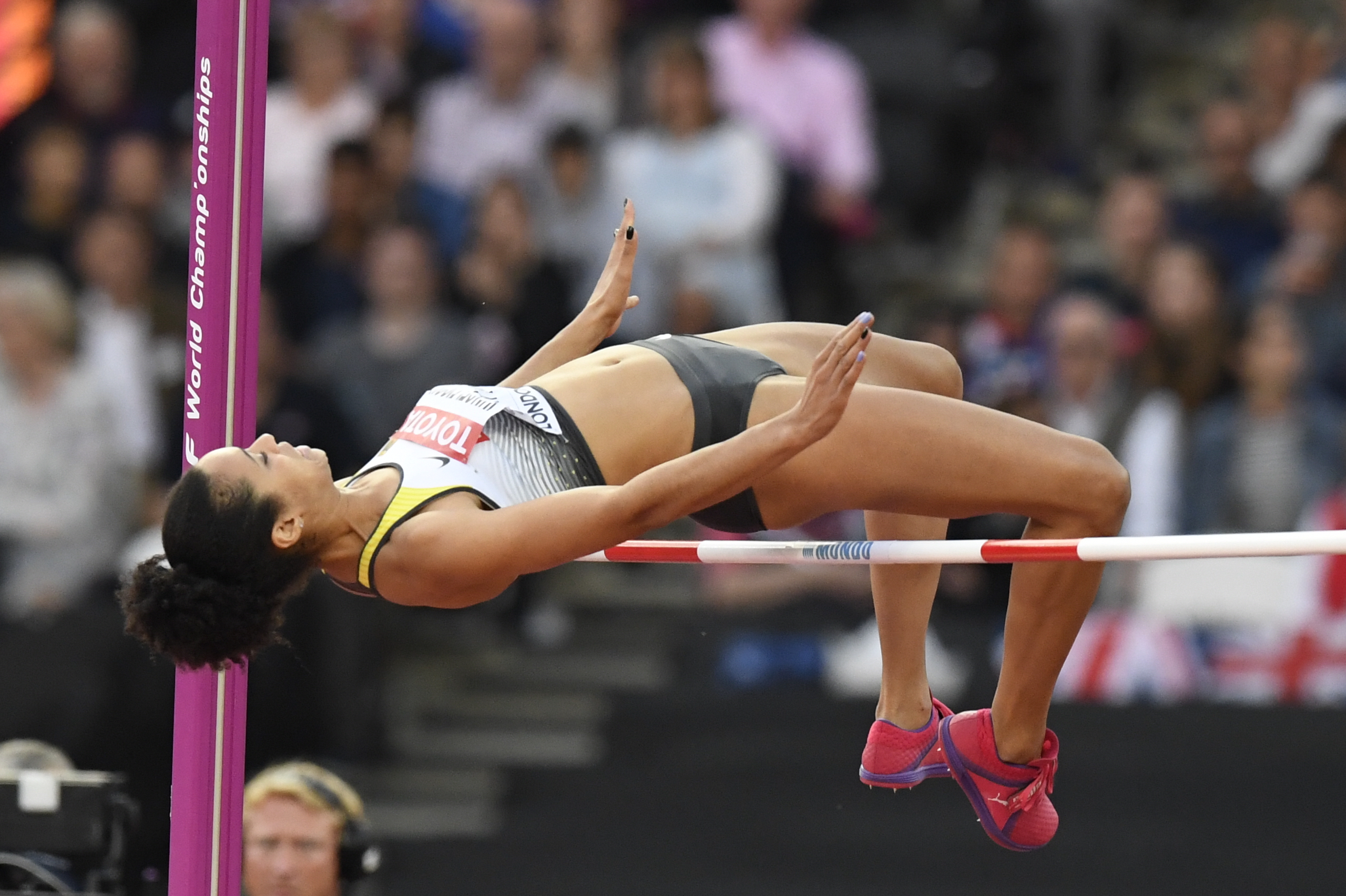 Marie Laurence Jungfleisch Iaaf World Championships In London NSFW