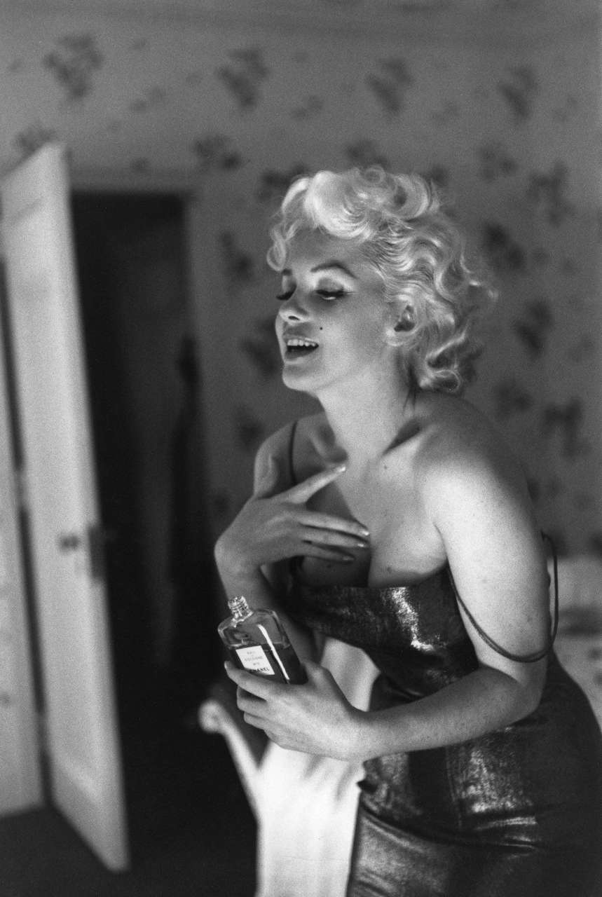 Marilyn Monroe Applying Some Chanel NSF
