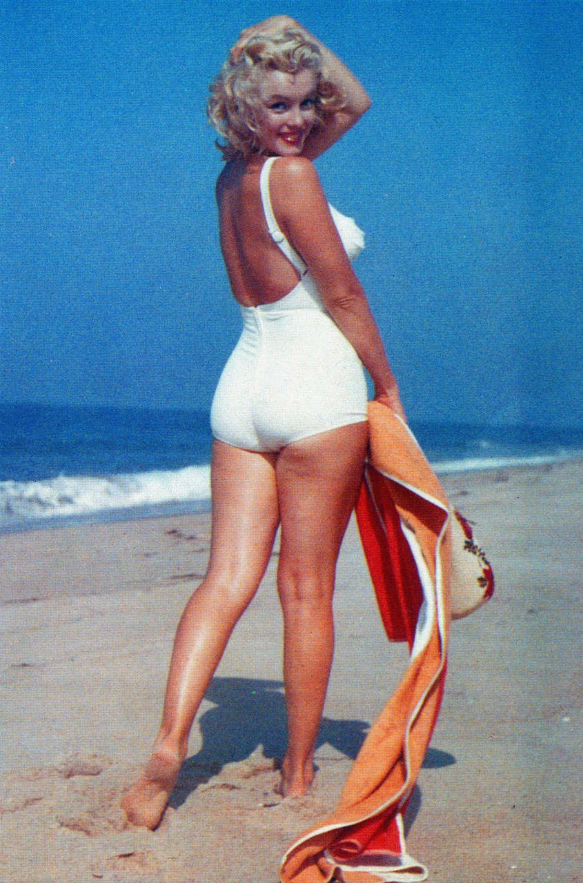 Marilyn Monroe At The Beach NSF