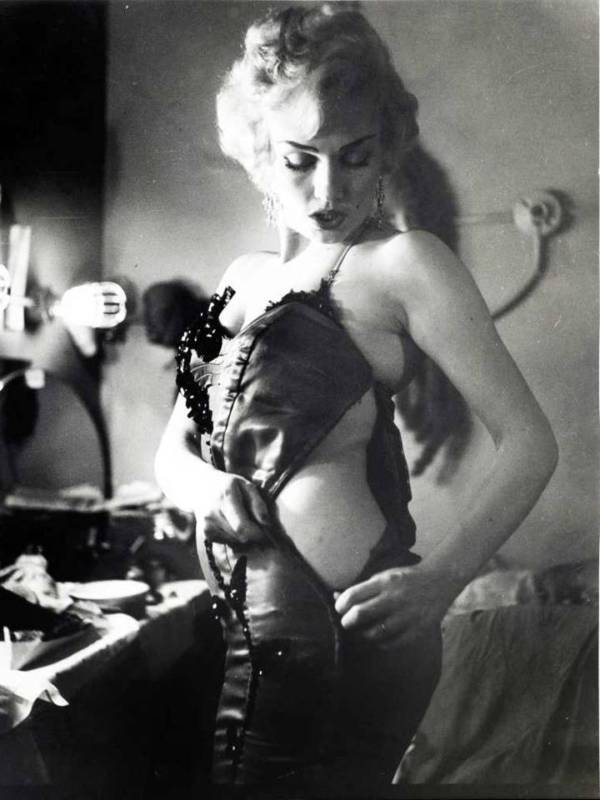 Marilyn Monroe Backstage Ca 1950s NSF