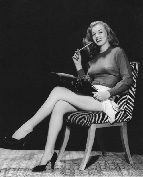 Marilyn Monroe Before She Was Marilyn Monroe Circa The 1940s NSF