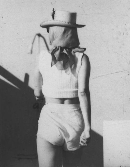 Marilyn Monroe From Behind Florida 1961 NSF