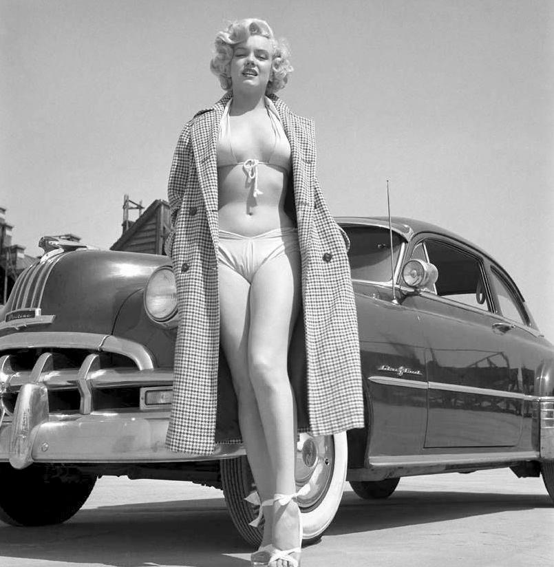 Marilyn Monroe Photographed By Earl Theisen 1951 NSF